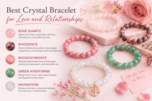 Best Crystal Bracelet for Love and Relationships